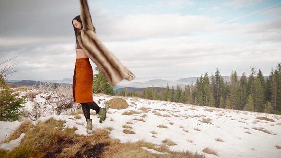 Оля из Украины покажет свою страсть на просторах Карпатских гор