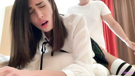 Оральное наказание вредной студентки