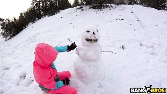 Минет перед покатушками на сноуборде для настроения