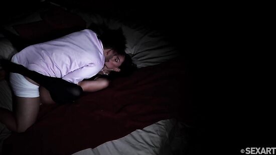 Красота движений в темноте