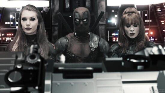 Дедпул готовы выебать всех подружек черной вдовы