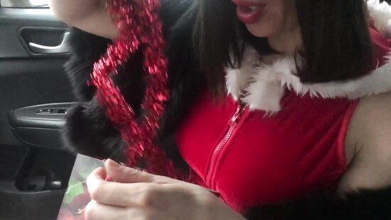 Опасный новогодний подарок за рулем