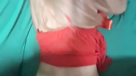 Упругая попка на моем хую.