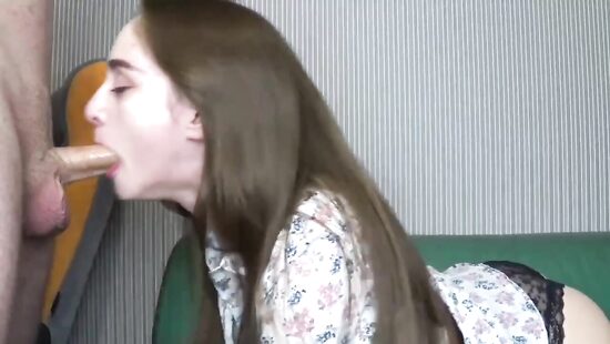 Удовлетворила ртом