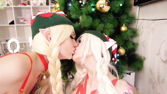 Рождественский оргазм на носу