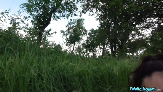 В поле за наличные пикапер поставил раком сексуальную испанку