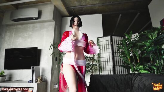 Боа Хэнкок облизала и трахнула Луффи