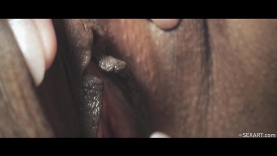 Негритянка и белая красотка доводят друг дружку до оргазмов кунилингусом