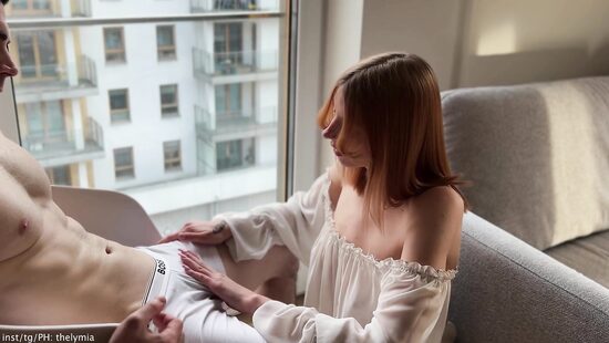 Минет XXL и ноги отнимаются от траха