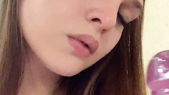 Тренировочка минета)))